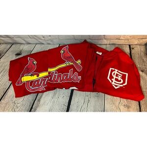 St Louis Cardinals Jersey Adult XL Red Matt Carpenter SGA 1/4 Zip Pullover Lot